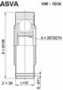 ASVA VW-1014 Joint Kit, drive shaft